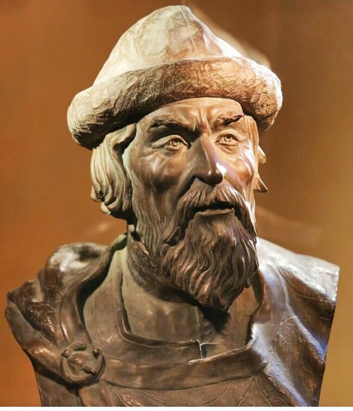 Ярослав Мудрый. Скульптурный портрет, восстановленный по черепу, по методу профессора Герасимова