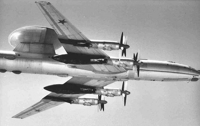 Patrol Tu-126 - Tupolev, Airplane, Drlo, Radar, Military aviation, Longpost, Made in USSR