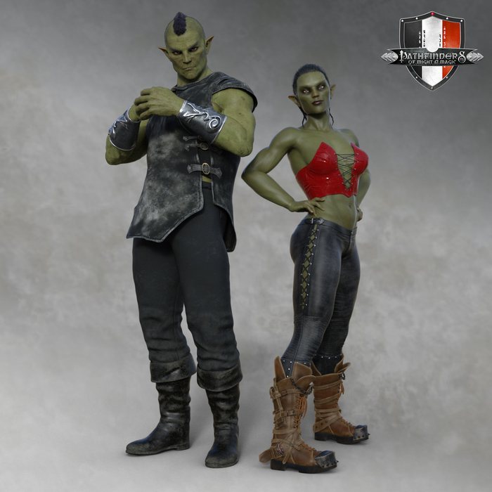 Gobliiins Might and magic, Daz3dstudio,    , RPG, HOMM III,   , Might and Magic VII