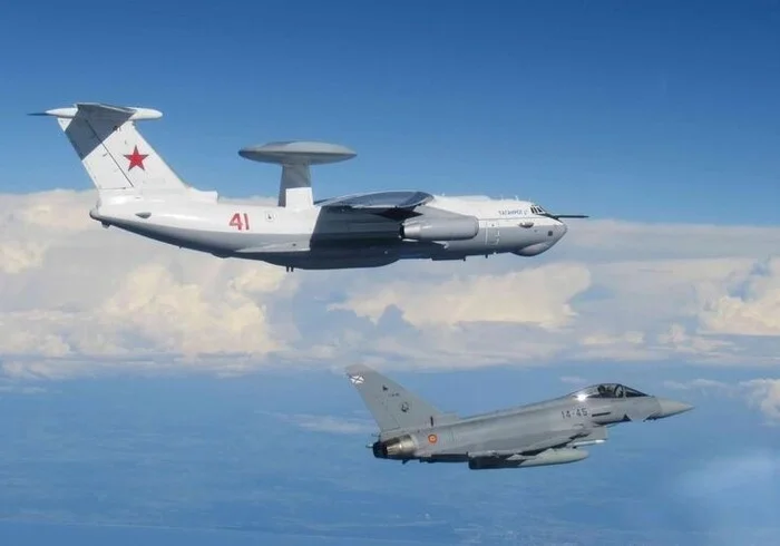 AWACS aircraft A-50/A-50U - A-50U, Drlo, Military equipment, Aviation, Vks, the USSR, Russia, War, Longpost, Politics
