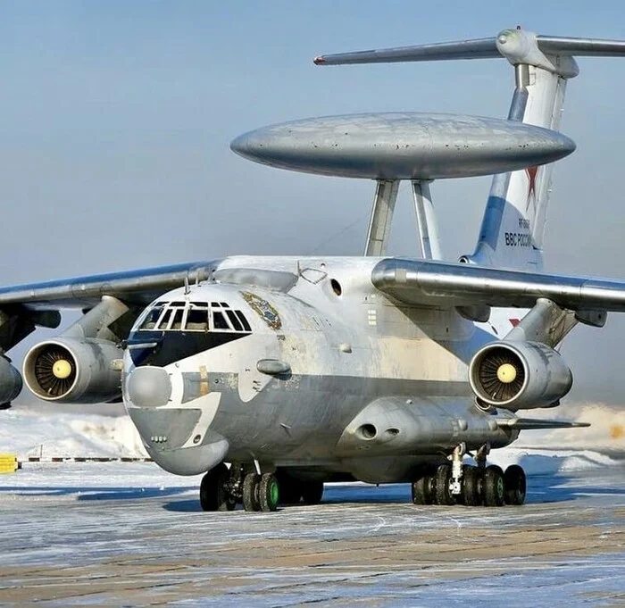 AWACS aircraft A-50/A-50U - A-50U, Drlo, Military equipment, Aviation, Vks, the USSR, Russia, War, Longpost, Politics