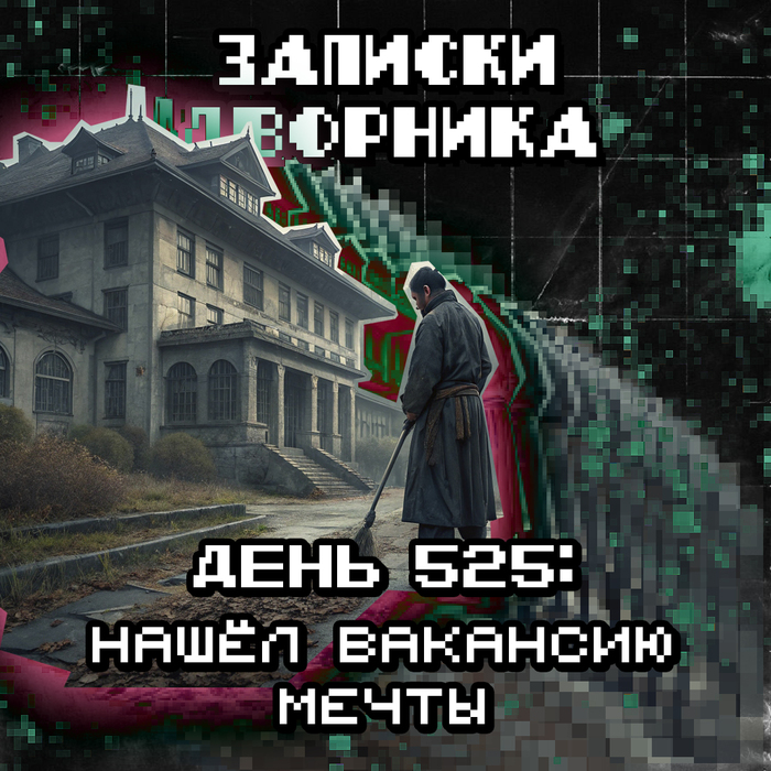 Записки дворника. День 525: Нашёл вакансию мечты