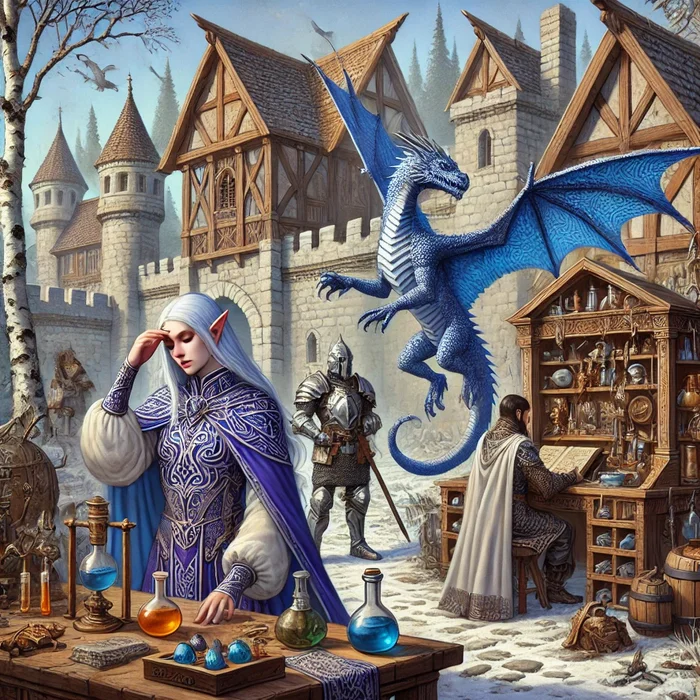 Dragon Chronicles: Spring Crisis - My, Fantasy, Warcraft, cat, Longpost