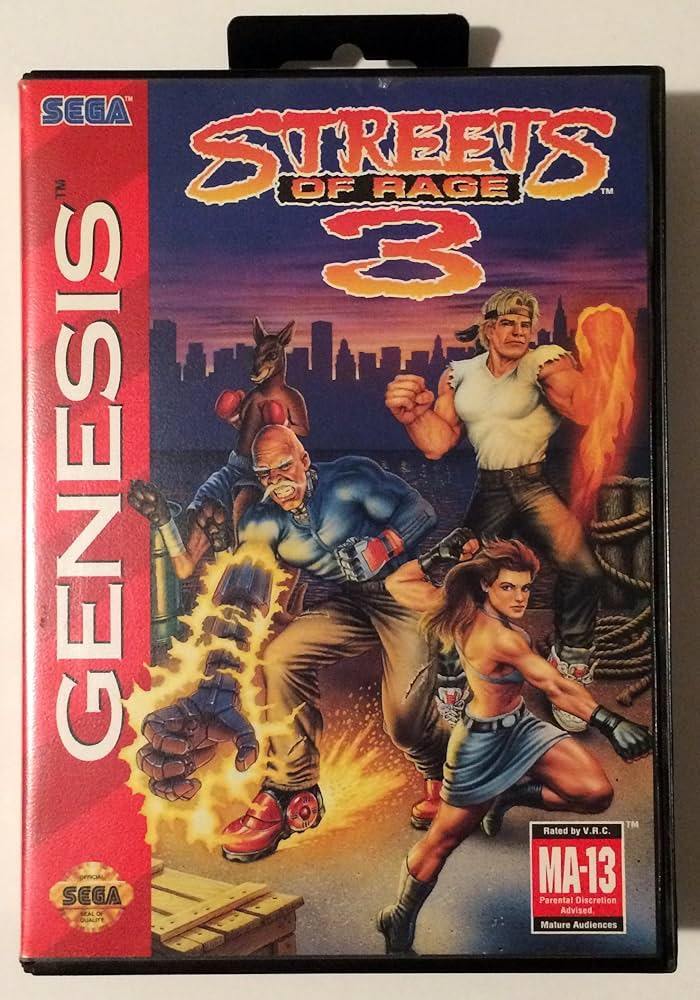 &#x1F5D3; 17.03.1994 -  Streets of Rage 3