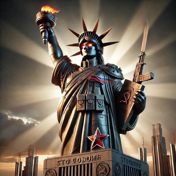 Ответ на пост «Во Франции потребовали от США вернуть статую Свободы»