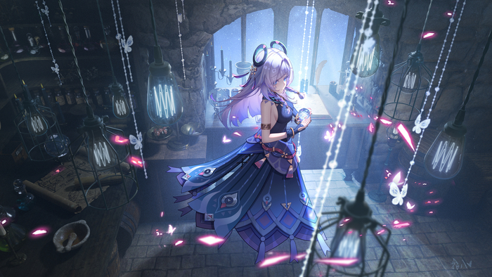 Citlali Anime Art, , Genshin Impact, Citlali (Genshin Impact)
