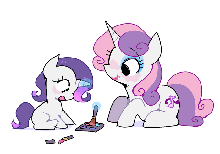  My Little Pony, Sweetie Belle, Rarity
