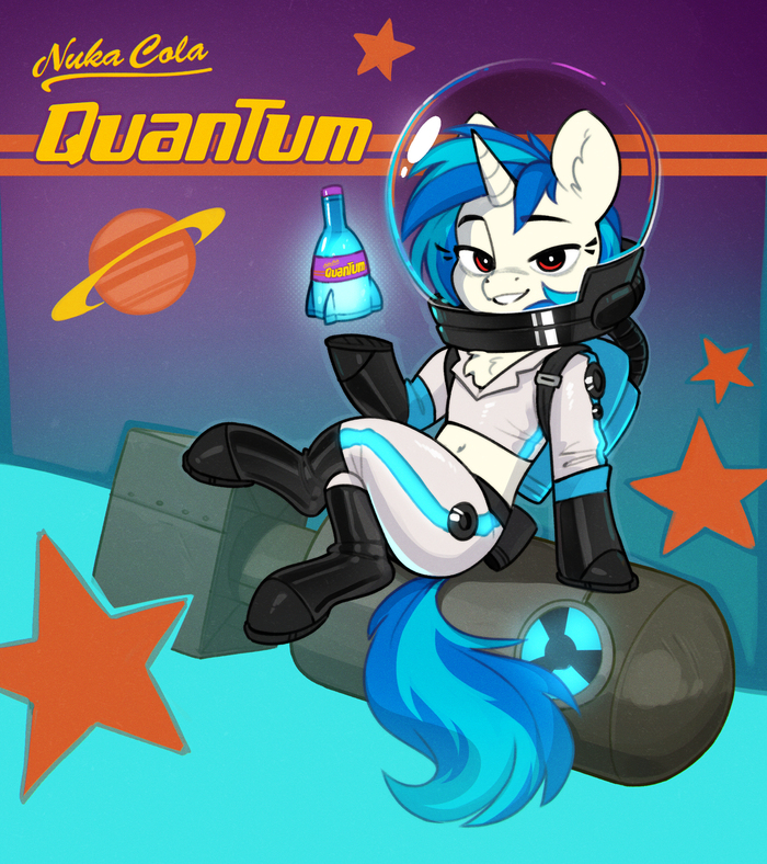    - My Little Pony, Rexyseven, Fallout: Equestria, Vinyl Scratch,   , 