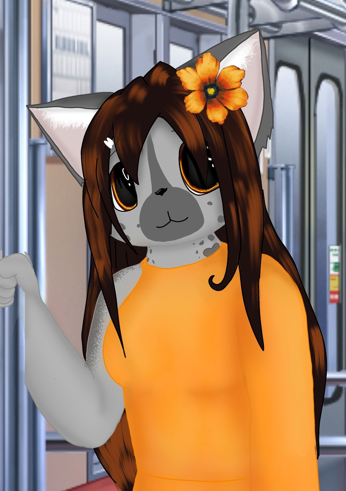 Я так хотела написать про неё комикс.. даже начала! Но дальше не пошло..