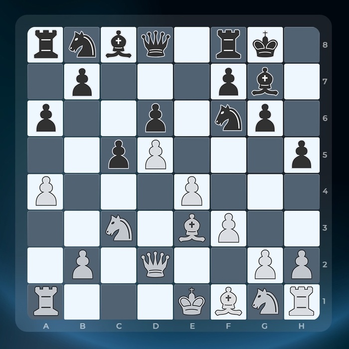 7.d5 e6 8.Фd2 exd5 9.cxd5 a6 10.a4 h5!?