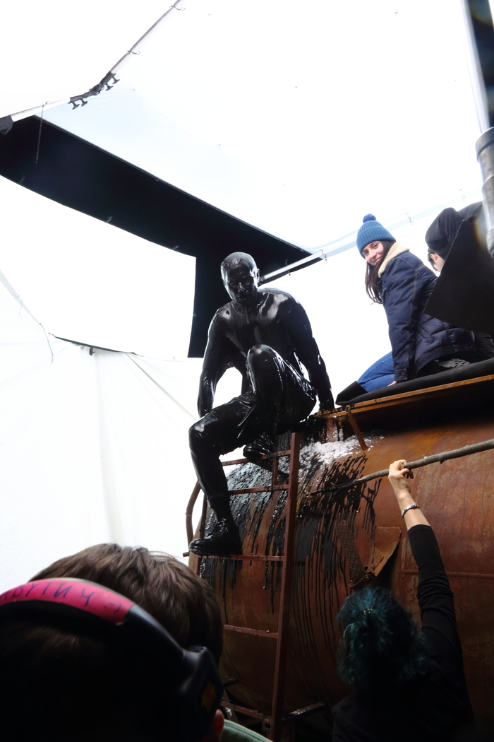 "мазут" был довольно скользкий