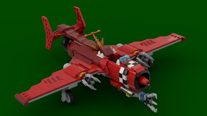 Wazbom blastajet Warhammer 40k, LEGO, Moc, , ,  , 