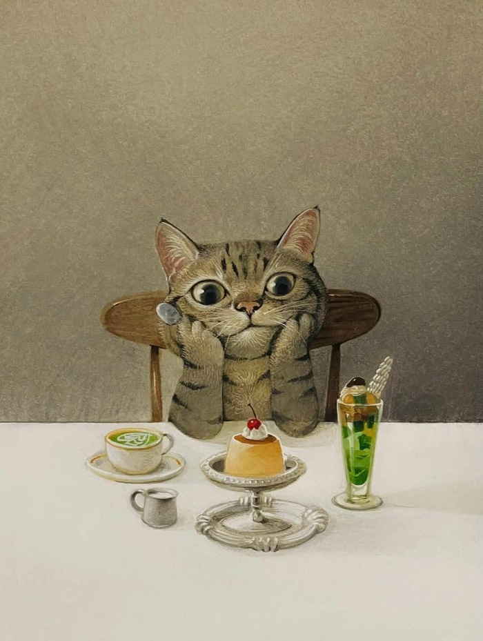 Трапезничает