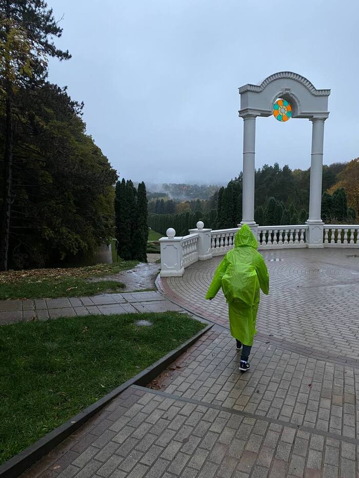 Даша - путешественница.