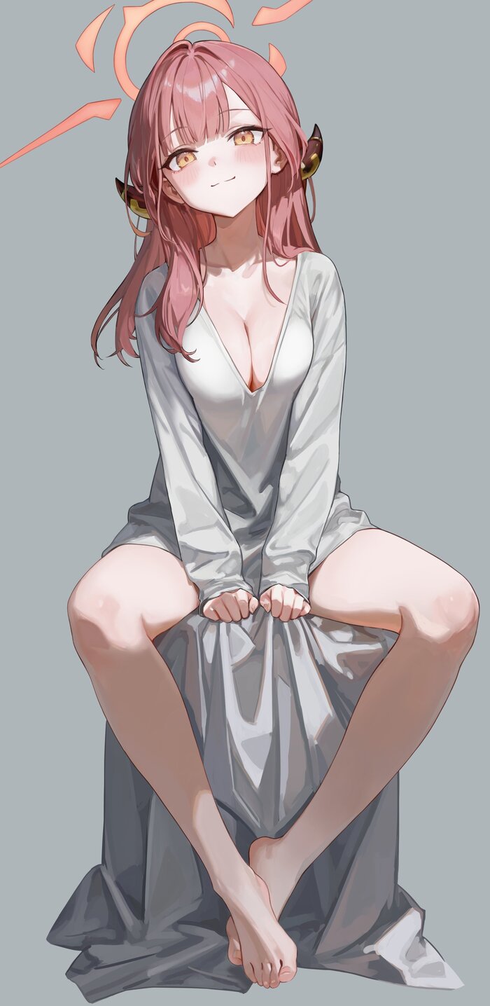    , Anime Art, , , Blue Archive, Rikuhachima Aru,   