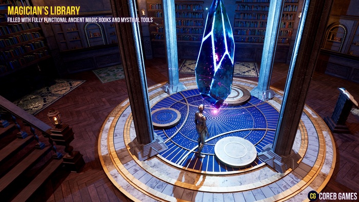   Magician's Library Environment and VFX Pack, Loot Set - Hand Painted Series, Space Cruiser Defender   Fab.com  8  , , Gamedev, ,  , Asset, Asset store, Unreal Engine, Unreal Engine 5, Unrealengine 4, Unity, Unity3D, 