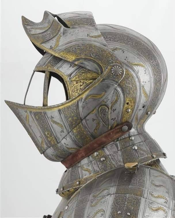 Шлем и часть доспеха, Франция, 1520 г.