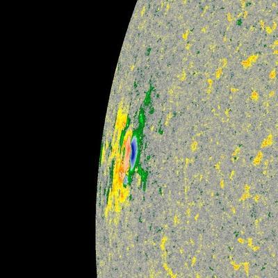 Область пятен 4046, 28.03.2025 / HMIBC