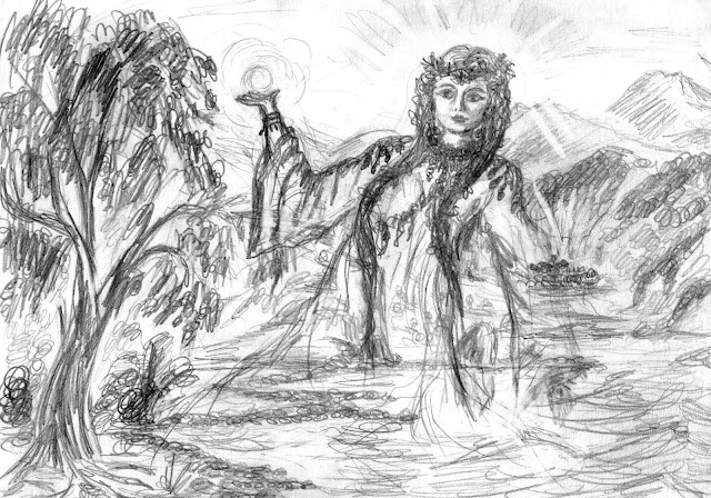 БОГИНЯ ЛАДА В ГОРАХ ЛУКОМОРЬЯ