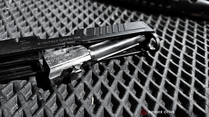 Теперь ствол пистолета Тень-37 не снимается.