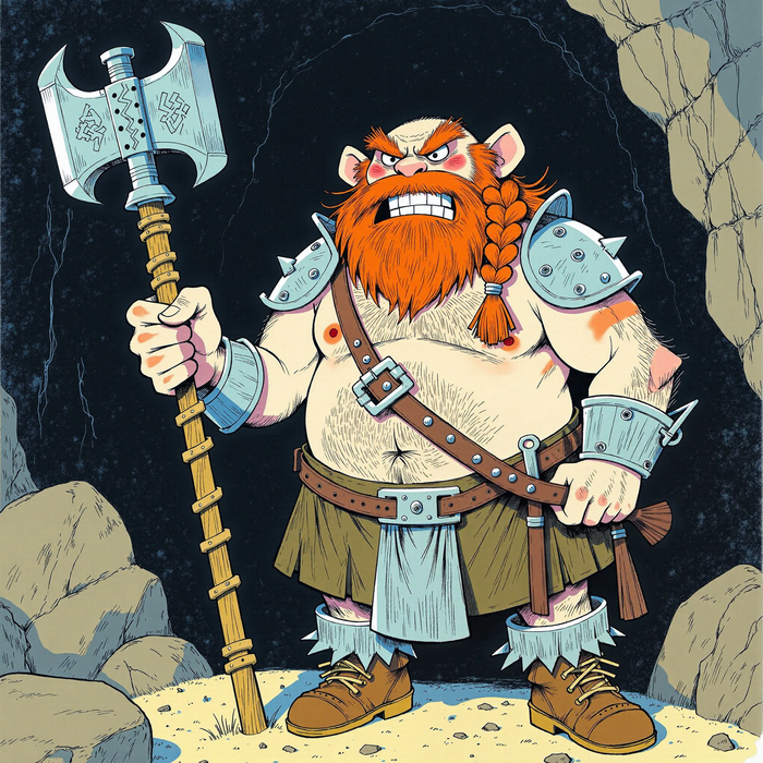 Дварф-варвар