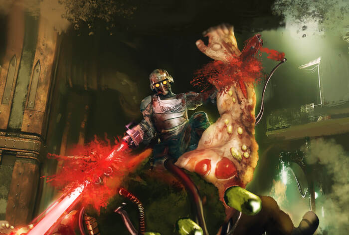 ЗА АТОМУ! DARKTIDE ART Автор VickyBawangun