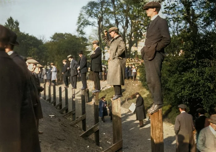 Любопытные фотографии из прошлого Великобритании. 20 раскрашенных фотографий ХХ века. Часть XVII 20 век, Историческое фото, Старое фото, Великобритания, Англия, Лондон, Фотография, Колоризация, Длиннопост