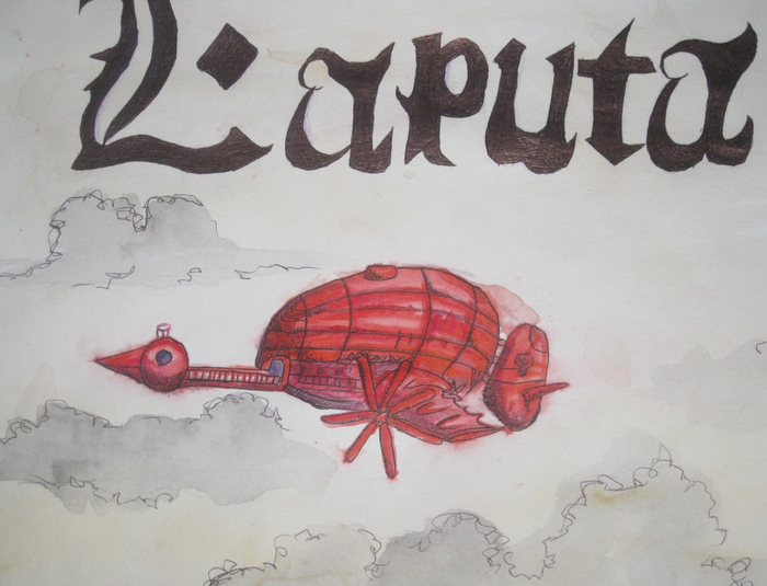 Корабль из аниме