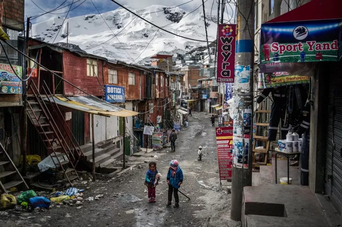 В городе Ла Ринконада много детей