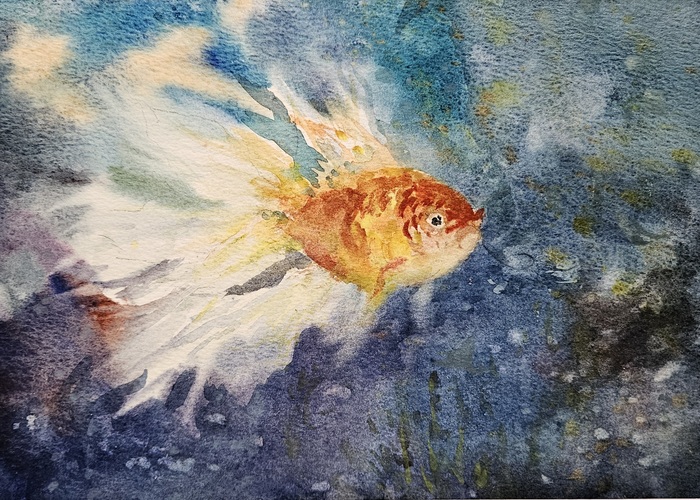 Бумага/акварель Художник Ксения Ползикова <!--noindex--><a href="https://pikabu.ru/story/zolotaya_ryibka_volshebnyiy_klyuch_k_ispolneniyu_zhelaniy_12574071?u=https%3A%2F%2Ft.me%2Fksupolzikova_art&t=https%3A%2F%2Ft.me%2Fksupolzikova_art&h=eb72c6a65f7ccc0351e2b5d93926716e9fc2137f" title="https://t.me/ksupolzikova_art" target="_blank" rel="nofollow noopener">https://t.me/ksupolzikova_art</a><!--/noindex-->