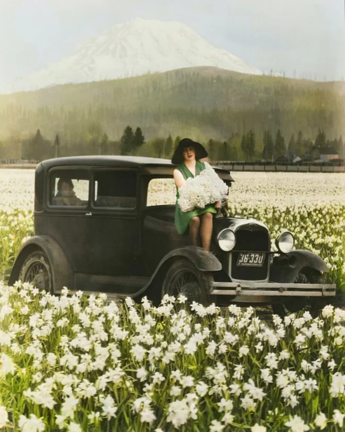 Подборка интересных и необычных фотографий из США. 20 раскрашенных фотографий ХХ века. Часть XIX Историческое фото, Старое фото, 20 век, США, Фотография, Колоризация, Длиннопост