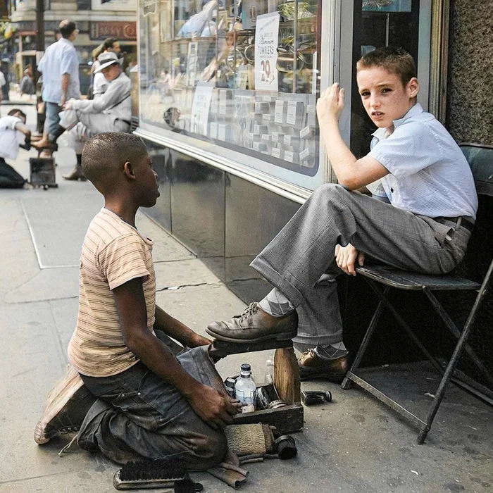 Подборка интересных и необычных фотографий из США. 20 раскрашенных фотографий ХХ века. Часть XIX Историческое фото, Старое фото, 20 век, США, Фотография, Колоризация, Длиннопост