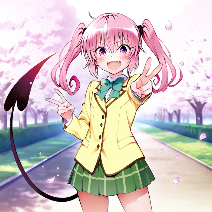     , Anime Art, Nana Deviluke, To love-ru, To LOVE-Ru Darkness, ,  ,   , Nana Astar Deviluke