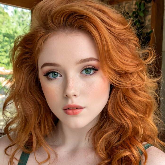 Результат скрещивания популярной amouranth и нашей рыжей