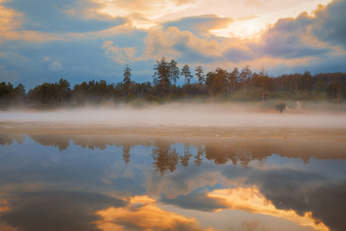 Или "Тёплый вечерний апрель"