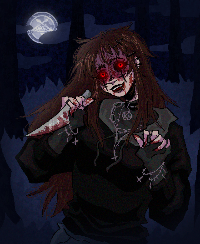 Black Shadow [Creepypasta Art] , Creepypasta Art, , 