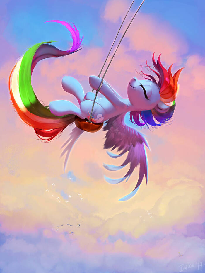 -- ... My Little Pony, Ponyart, Rainbow Dash, Imalou