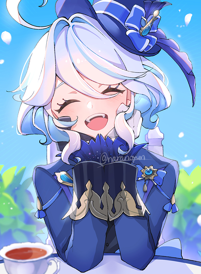 Чай с зефиркой