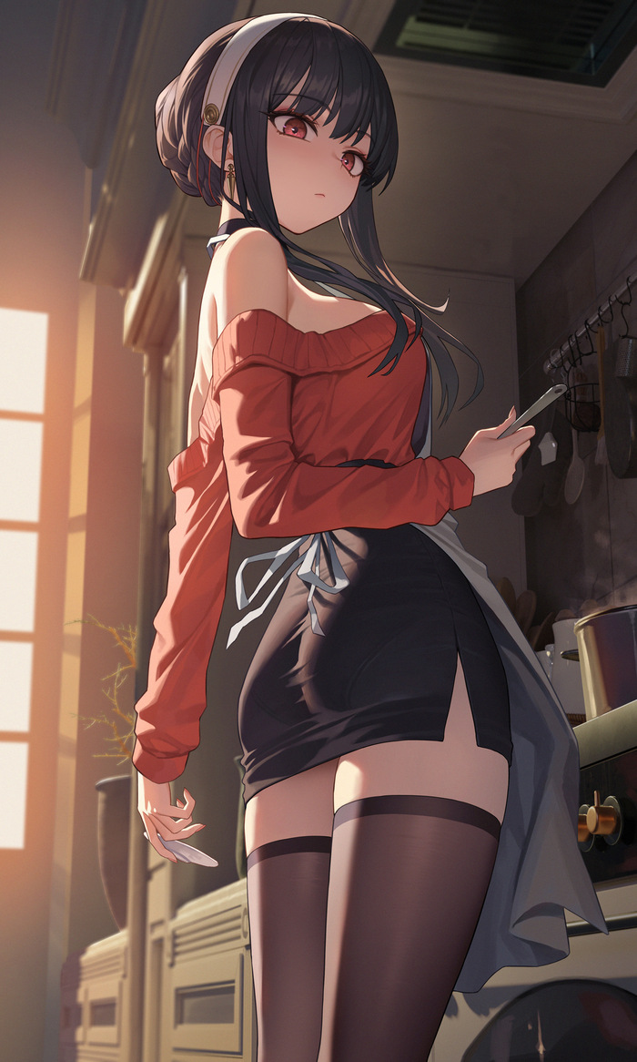 Yor Briar #002 , Anime Art, Spy X Family, Yor Forger, , , ,  , , Xzu