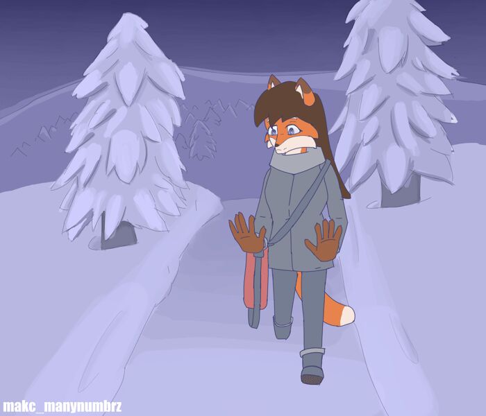    , 2D, , Digital, Furry Fox, 2D ,  , , Krita, 