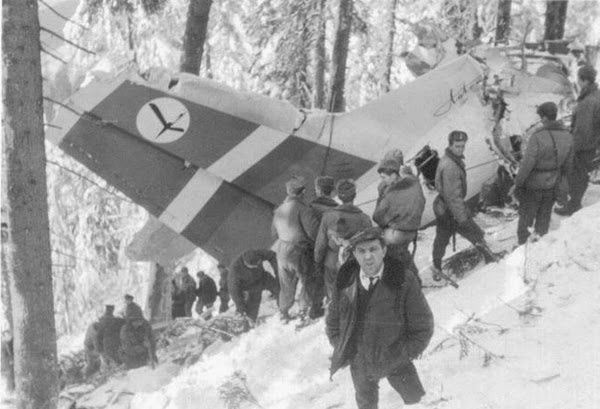 На месте катастрофы