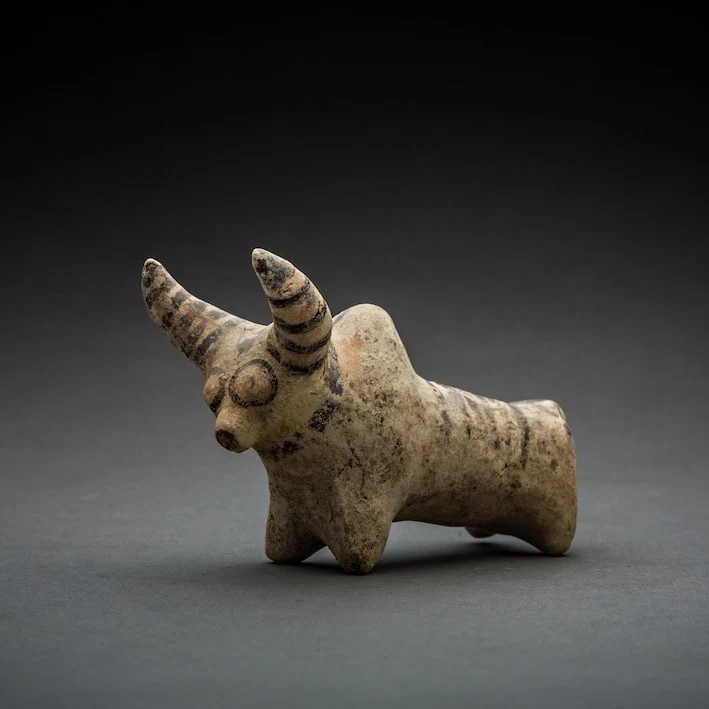 Terracotta figurines of animals from the Indus Valley Civilization (aka Harappan) - Ancient artifacts, Archeology, India, Indus Valley Civilization, Bronze Age, Longpost