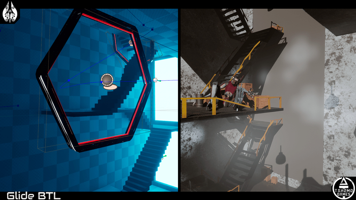 Инди-игра в разработке #25 || GlideBTL || Прогресс на карте "Завод" Постмодернизм, Апокалипсис, Инди игра, Инди, Gamedev, Разработка, Unreal Engine, Онлайн-игры, Unreal Engine 5, Киберпанк