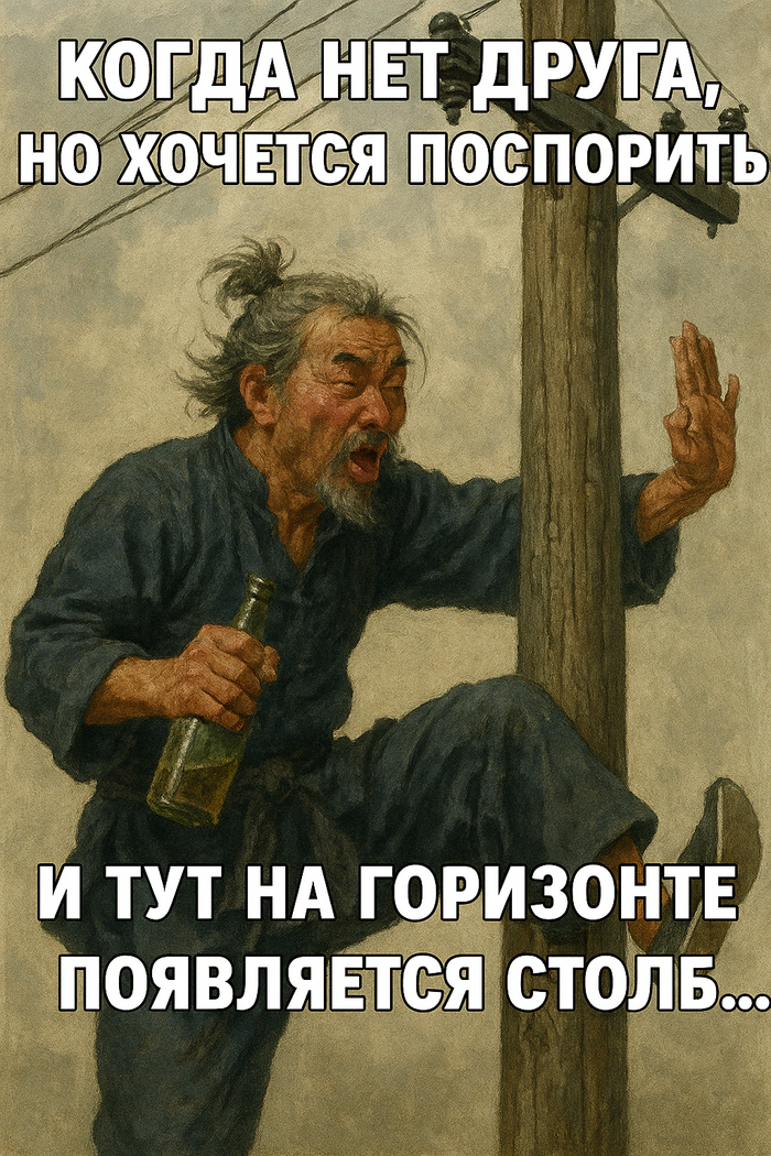 Доебаться до столба