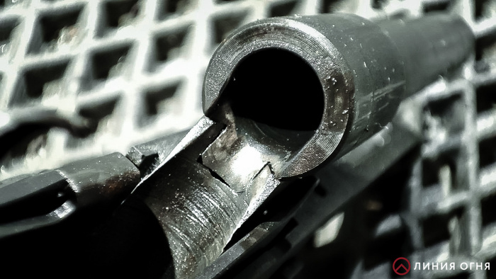 Так выглядит горка подачи.