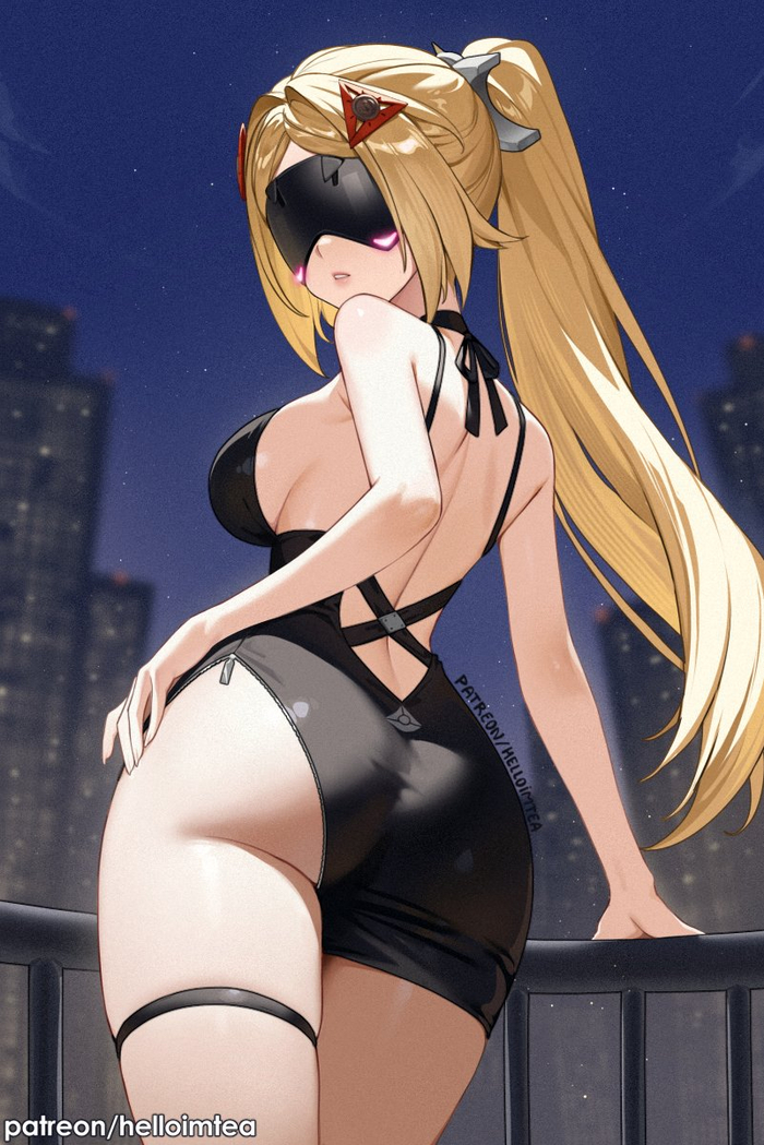 Trigger Zenless Zone Zero, Trigger (zzz), , , , Anime Art, , Helloimtea