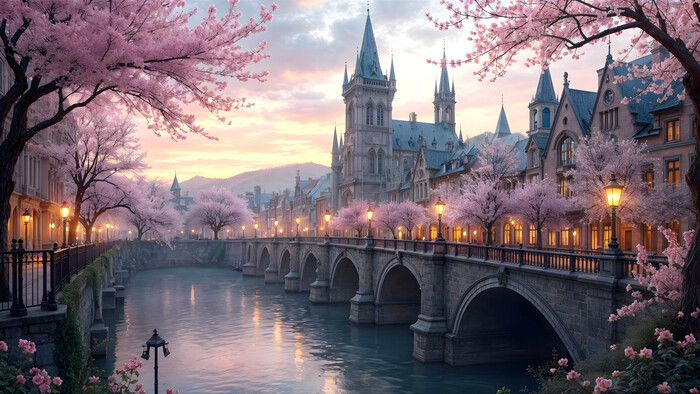 Весенний вечер