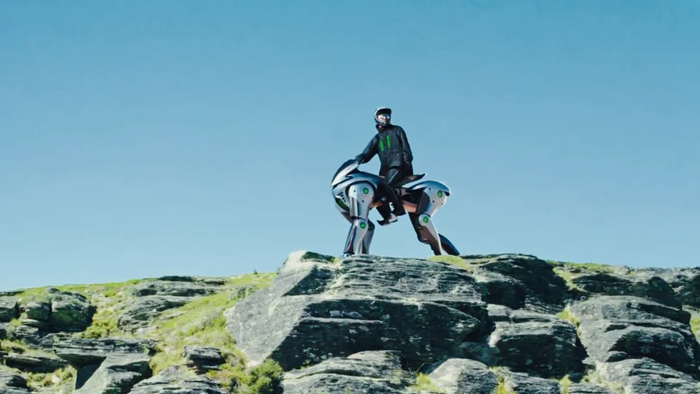 Мотоциклы в прошлом: Kawasaki представила первого ездового робоконя