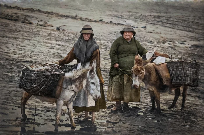 Уникальные исторические кадры, которые перенесут вас в прошлое. 20 раскрашенных фотографий из ХIX века. Часть VI Историческое фото, Старое фото, Фотография, 19 век, Колоризация, Длиннопост