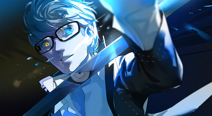  Anime Art, , , Persona, Persona 4, Narukami Yu, Izanagi (Persona 4)
